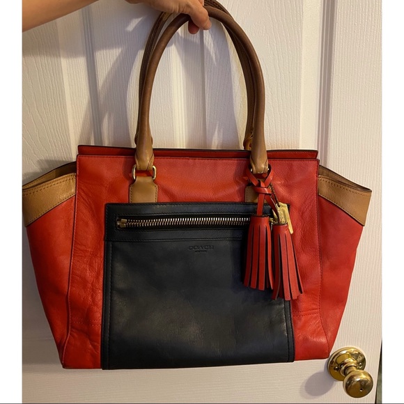 Coach legacy color block purse - Picture 3 of 14